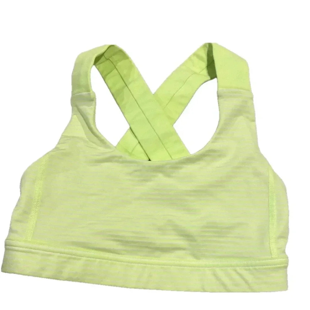 💚 Lululemon Athletica Neon Green Sports Bra - US2